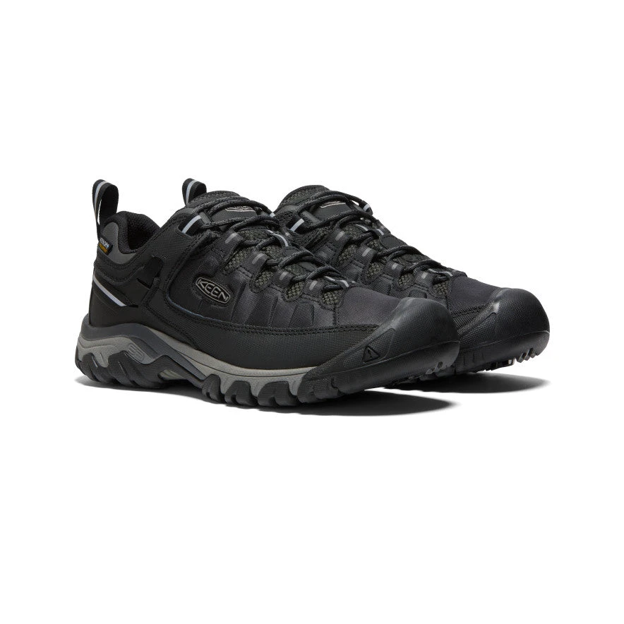 Keen Men's Targhee EXP Waterproof | Black/Steel Grey 2 Keen Men's Targhee EXP Waterproof | Black/Steel Grey - Image 2