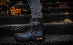 Keen Men's Juneau Romeo Waterproof Boot (Carbon-Fiber Toe) | Black/Black -Keen 1025581 PDP TopImage