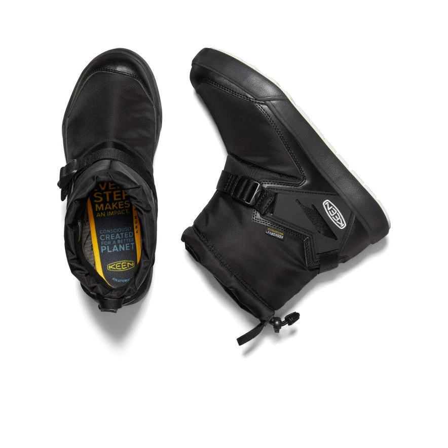 Keen Women's Hoodromeo Waterproof Slip-On Boot | Black/Black 4 Keen Women's Hoodromeo Waterproof Slip-On Boot | Black/Black - Image 4