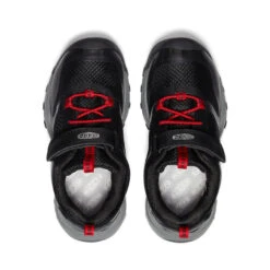 Keen Little Kids' Wanduro Waterproof Shoe | Black/Ribbon Red -Keen 1937339f1508bbef67d46a127f6d585a9d5fa135