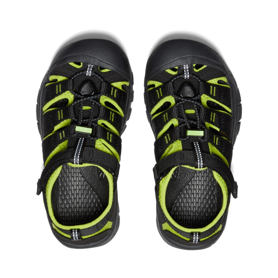 Keen Big Kids' Newport H2 | Black/Lime Green 4 Keen Big Kids' Newport H2 | Black/Lime Green - Image 4