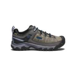 Keen Men's Targhee III Waterproof | Steel Grey/Captain's Blue
