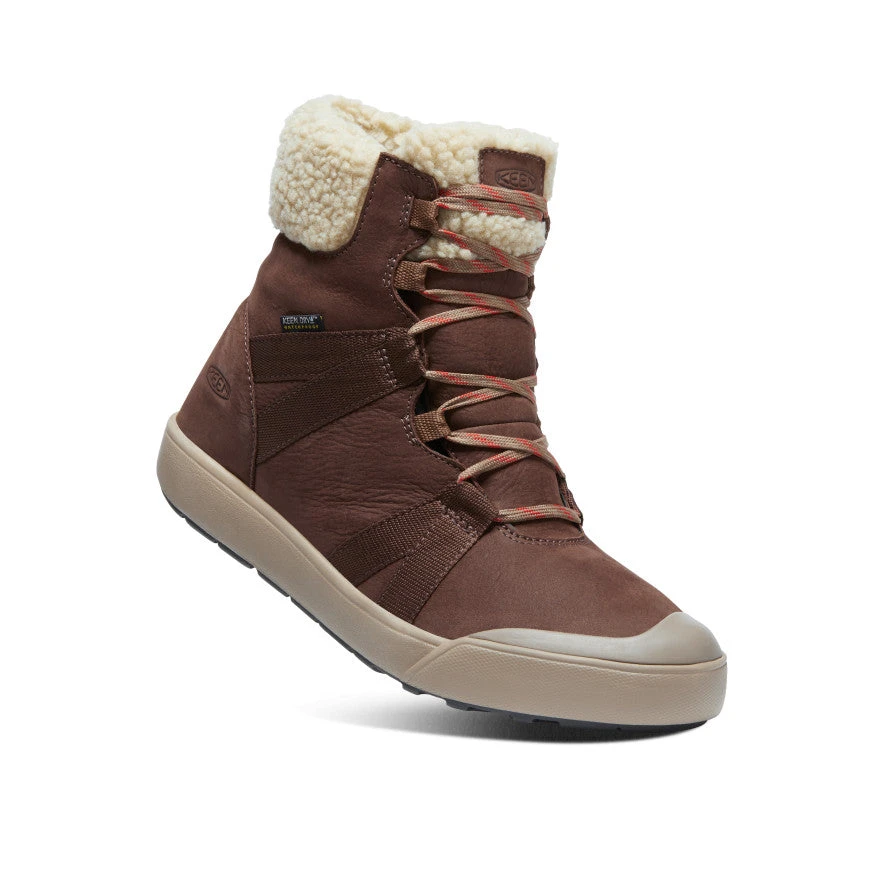 Keen Women's Elle Winter Waterproof Boot | Chestnut/Red Clay 3 Keen Women's Elle Winter Waterproof Boot | Chestnut/Red Clay - Image 3