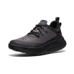 Keen Men's WK400 Waterproof Walking Shoe | Black/Black -Keen 4819264ece6101067da2bf934adb2e2d1749916b