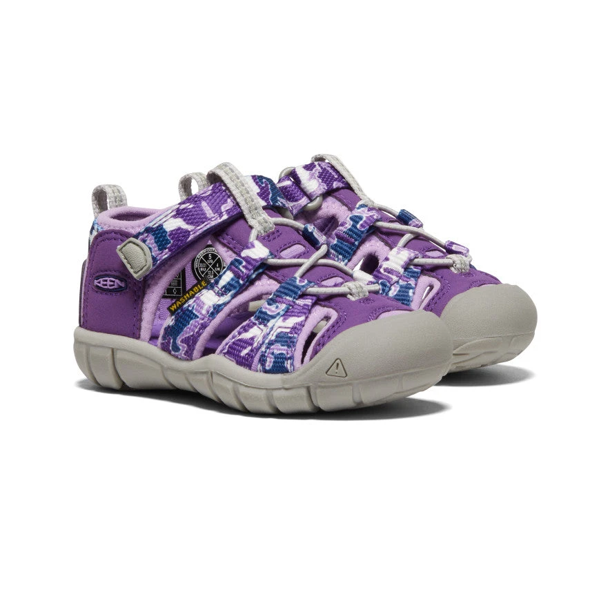 Keen Toddlers' Seacamp II CNX | Camo/Tillandsia Purple 2 Keen Toddlers' Seacamp II CNX | Camo/Tillandsia Purple - Image 2