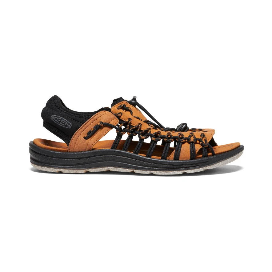 Keen Men's UNEEK II Open Toe | Black/Curry 1 Keen Men's UNEEK II Open Toe | Black/Curry