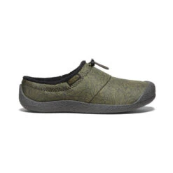 Keen Men's Howser III Slide | Olive Drab Leaf