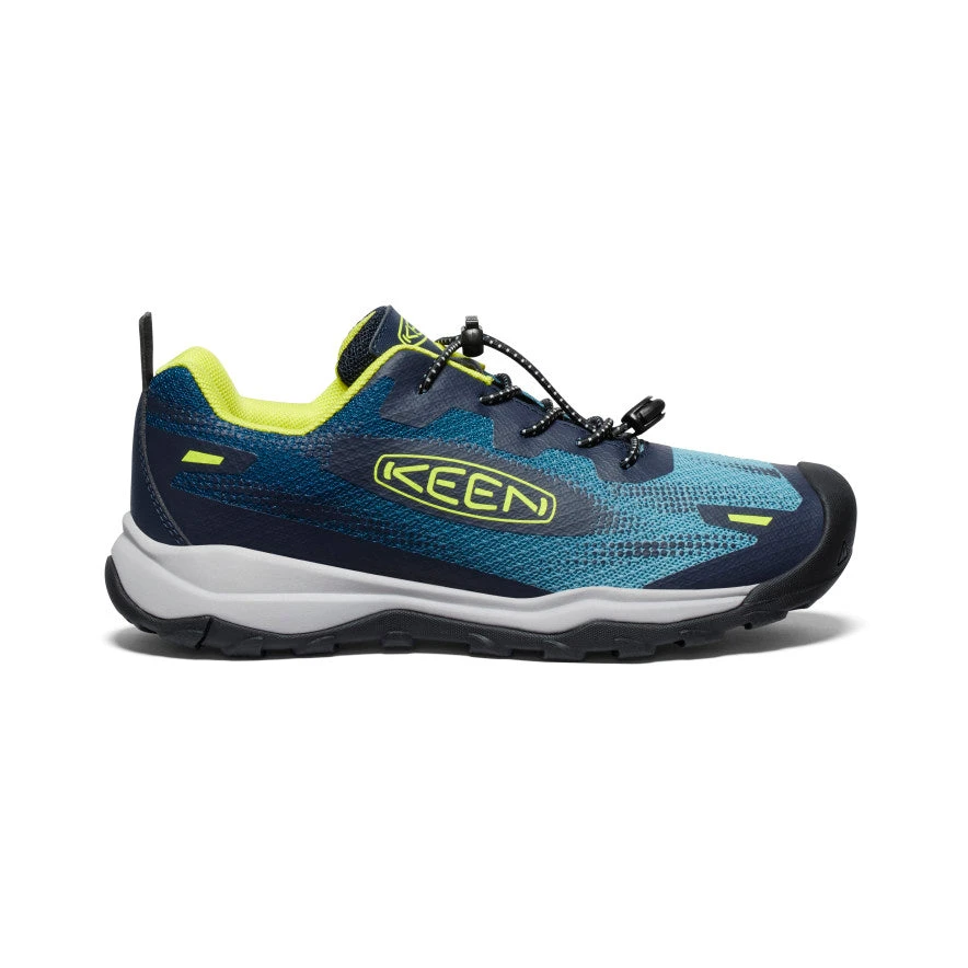 Keen Big Kids' Wanduro Speed Hiking Shoe | Legion Blue/Evening Primrose 1 Keen Big Kids' Wanduro Speed Hiking Shoe | Legion Blue/Evening Primrose