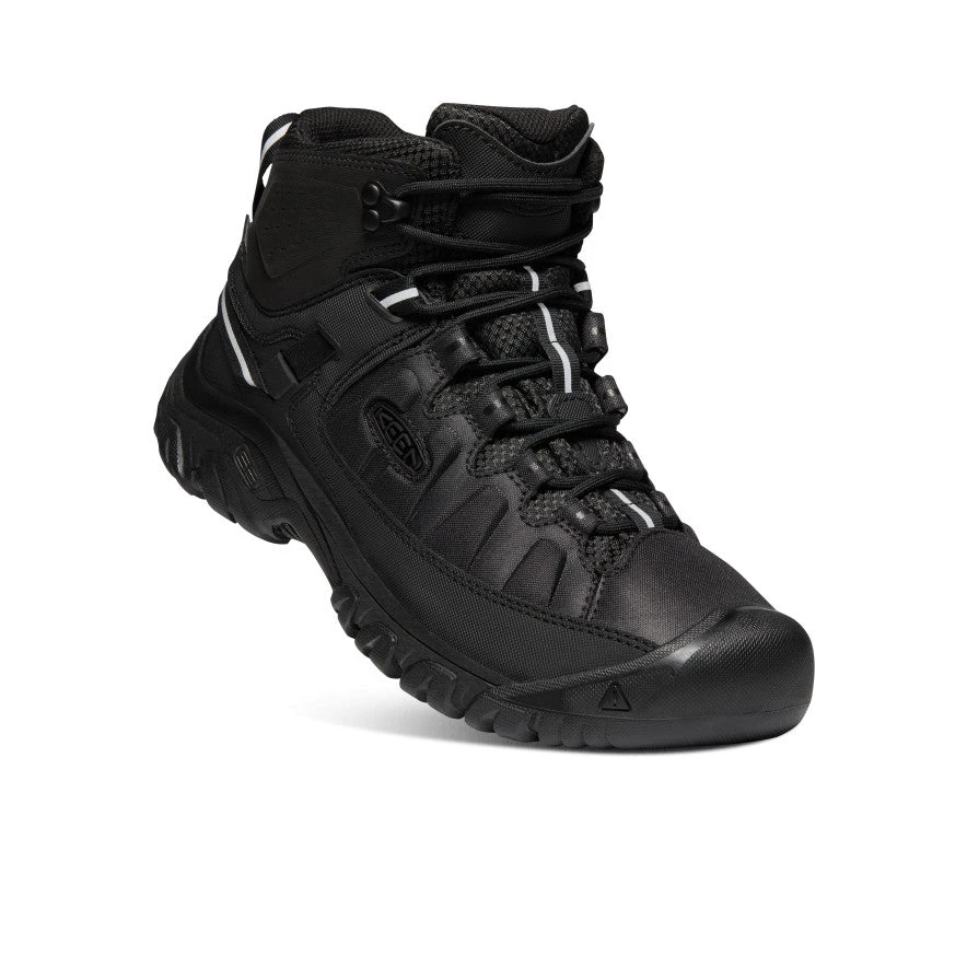Keen Men's Targhee EXP Waterproof Mid | Black/Black 3 Keen Men's Targhee EXP Waterproof Mid | Black/Black - Image 3