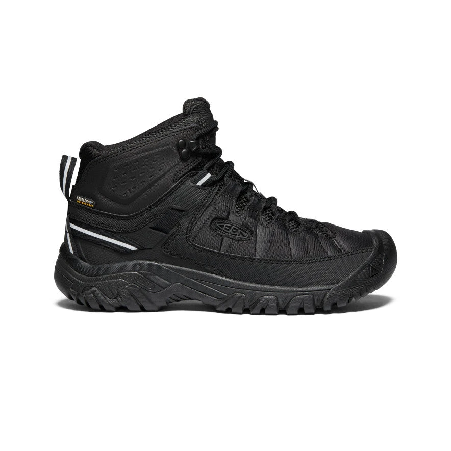 Keen Men's Targhee EXP Waterproof Mid | Black/Black 1 Keen Men's Targhee EXP Waterproof Mid | Black/Black