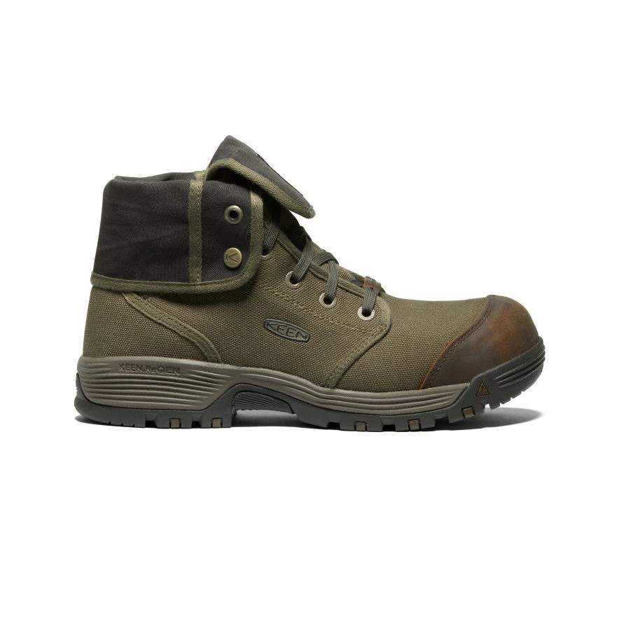 Keen Men's Roswell Mid (Carbon-Fiber Toe) | Military Olive/Black Olive 1 Keen Men's Roswell Mid (Carbon-Fiber Toe) | Military Olive/Black Olive