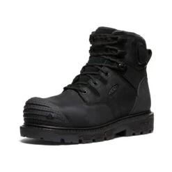 Keen Men's Camden 6" Waterproof Boot (Carbon-Fiber Toe) | Black/Black -Keen 7313da79be37c451ad3118823cacc68a691531f0