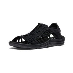 Keen Men's UNEEK II Open Toe | Black/Black -Keen 7b9ec39d6d35eae9c1f482ef473a57921e419996