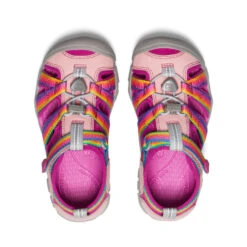 Keen Little Kids' Seacamp II CNX | Rainbow/Festival Fuchsia -Keen 80b034e4f3136ecbbf7ed4369c8c3b80b7cca77a