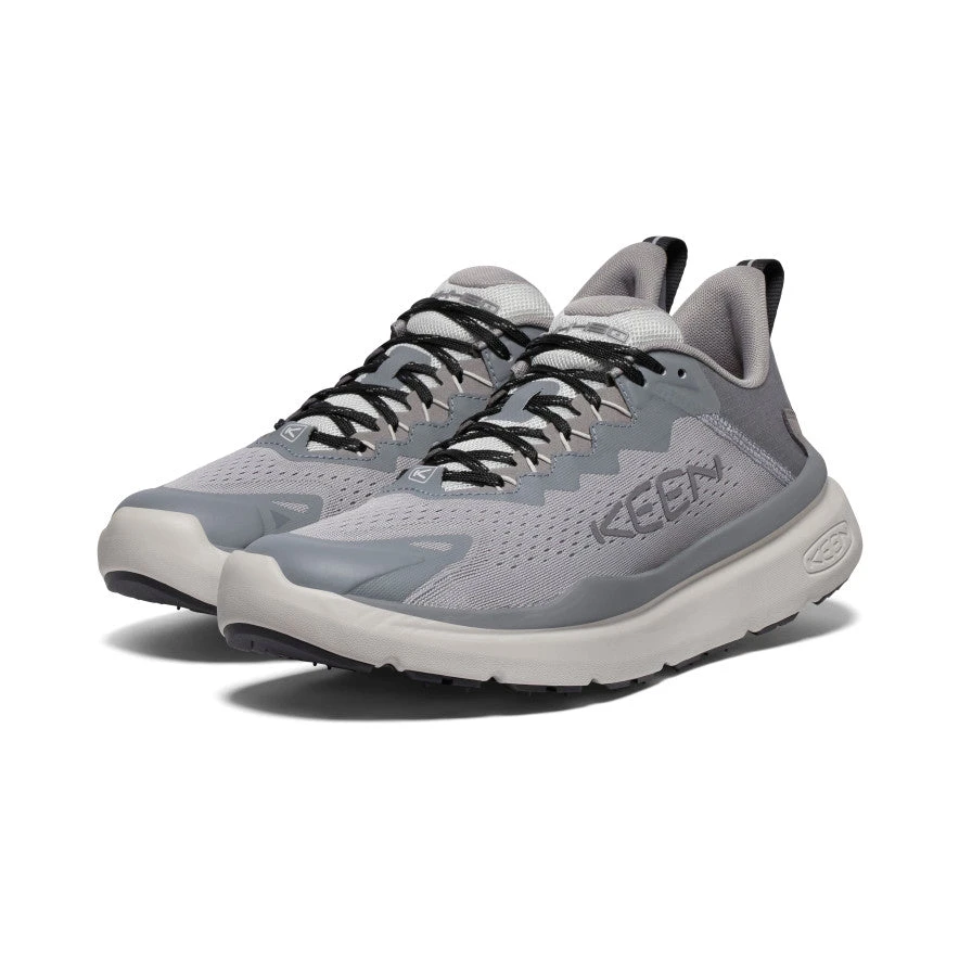 Keen Men's WK450 Walking Shoe | Alloy/Steel Grey 2 Keen Men's WK450 Walking Shoe | Alloy/Steel Grey - Image 2