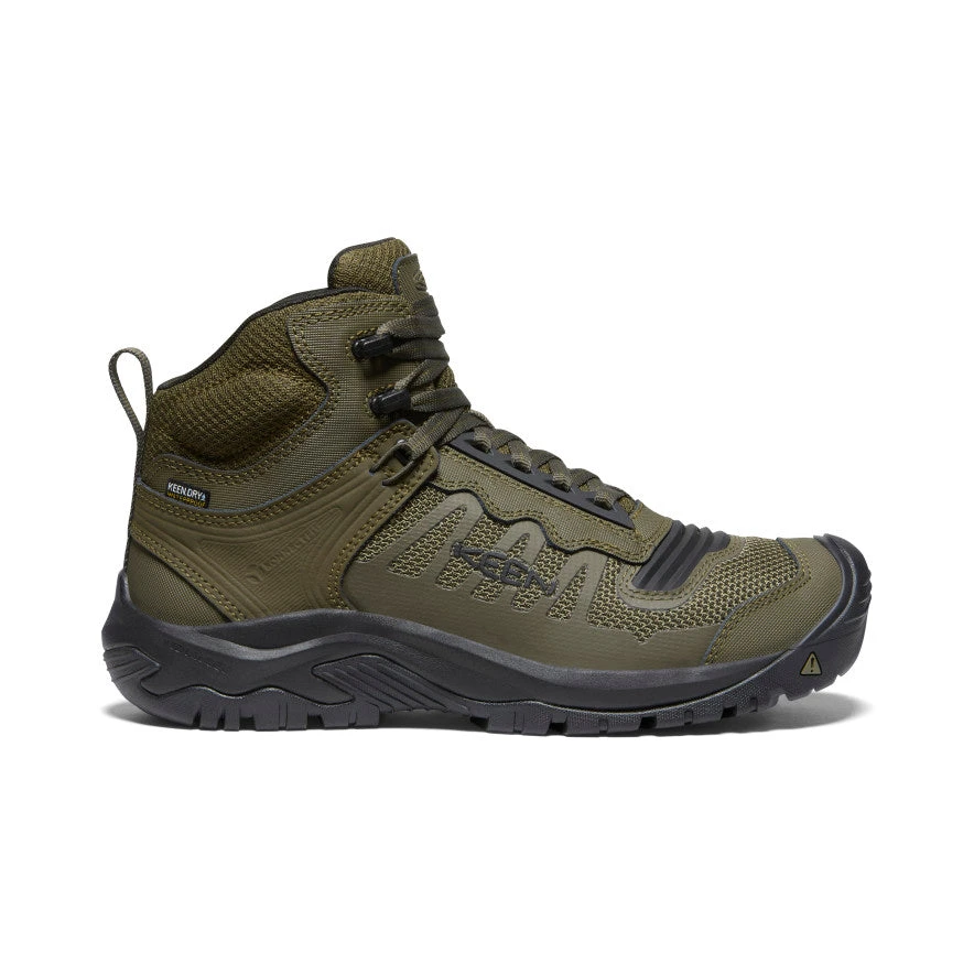 Keen Men's Reno KBF Waterproof Mid (Soft Toe) | Dark Olive/Black 1 Keen Men's Reno KBF Waterproof Mid (Soft Toe) | Dark Olive/Black