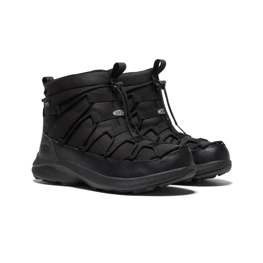Keen Women's UNEEK SNK II Waterproof Chukka | Triple Black/Black 2 Keen Women's UNEEK SNK II Waterproof Chukka | Triple Black/Black - Image 2