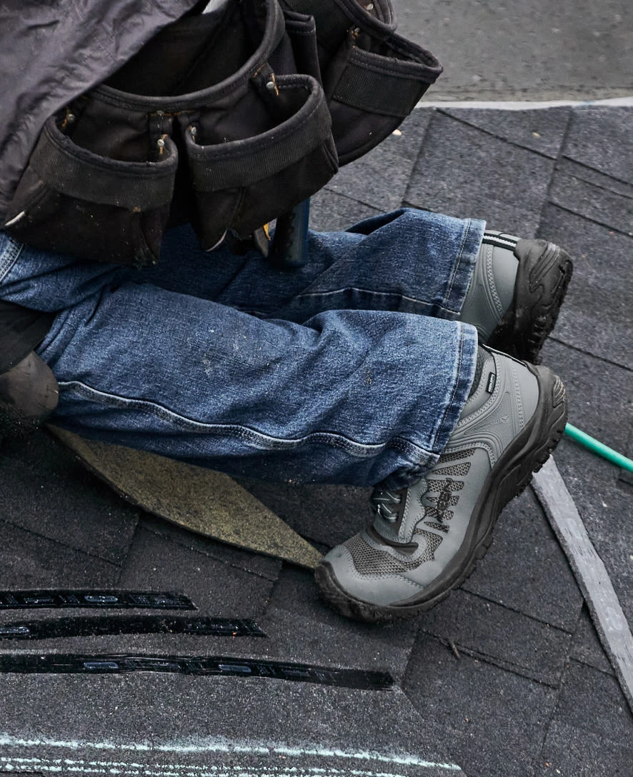 Keen Men's Reno Mid KBF Waterproof (Carbon-Fiber Toe) | Magnet/Black 9 Keen Men's Reno Mid KBF Waterproof (Carbon-Fiber Toe) | Magnet/Black - Image 9