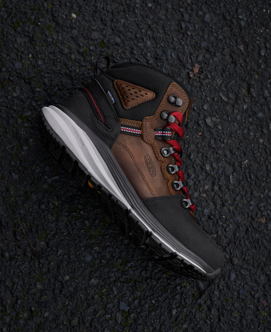 Keen Men's Red Hook Waterproof Boot (Carbon-Fiber Toe) | Tobacco/Black 7 Keen Men's Red Hook Waterproof Boot (Carbon-Fiber Toe) | Tobacco/Black - Image 7