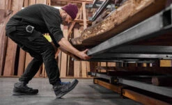 Keen Men's Red Hook Waterproof Boot (Carbon-Fiber Toe) | Steel Grey/Bright Cobalt -Keen SDD 604 RedHook 1024577 Top Image