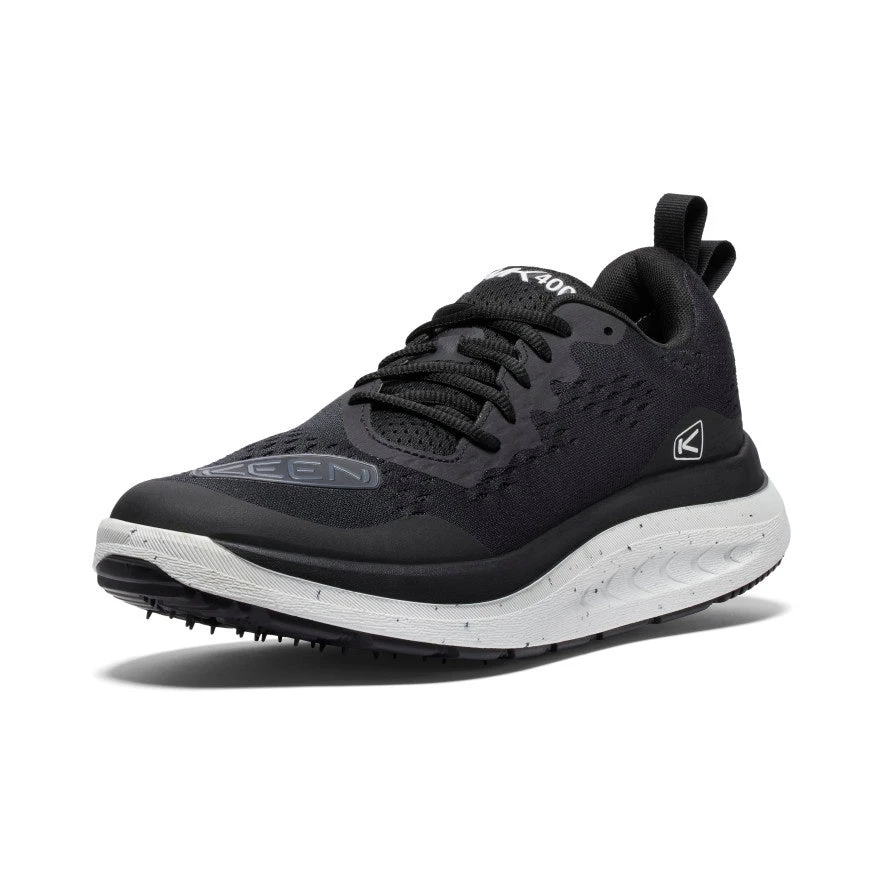 Keen Men's WK400 Walking Shoe | Black/White 3 Keen Men's WK400 Walking Shoe | Black/White - Image 3