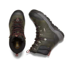 Keen Men's Revel IV High Polar Waterproof Boot | Magnet/Red Carpet -Keen a40aa95734c912cf264b44e22f51722631ab75eb