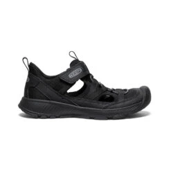 Keen Big Kids' Motozoa Sandal | Black/Alloy