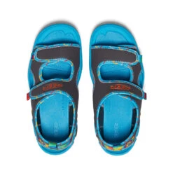 Keen Big Kids' Knotch Creek Open-Toe | Magnet/Tie Dye -Keen b887c26d349658ab442d7b28f44f25f27bdb6758