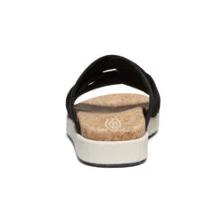Keen Women's Elle Mixed Slide | Black/Birch -Keen bc5bdac7661b9daef3bfcc33dc36aad6a01989ae
