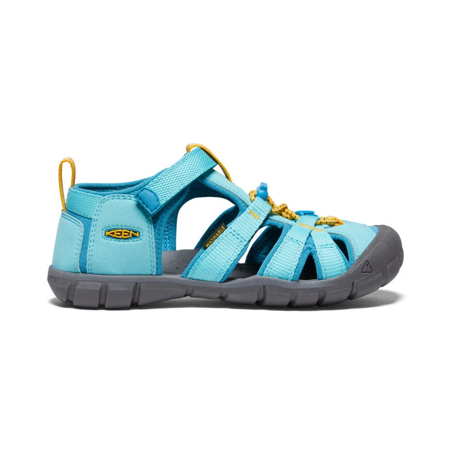 Keen Big Kids' Seacamp II CNX | Ipanema/Fjord Blue 1 Keen Big Kids' Seacamp II CNX | Ipanema/Fjord Blue