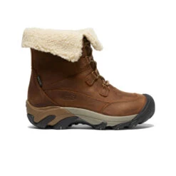 Keen Women's Betty Waterproof Short Boot | Brown/Shitake