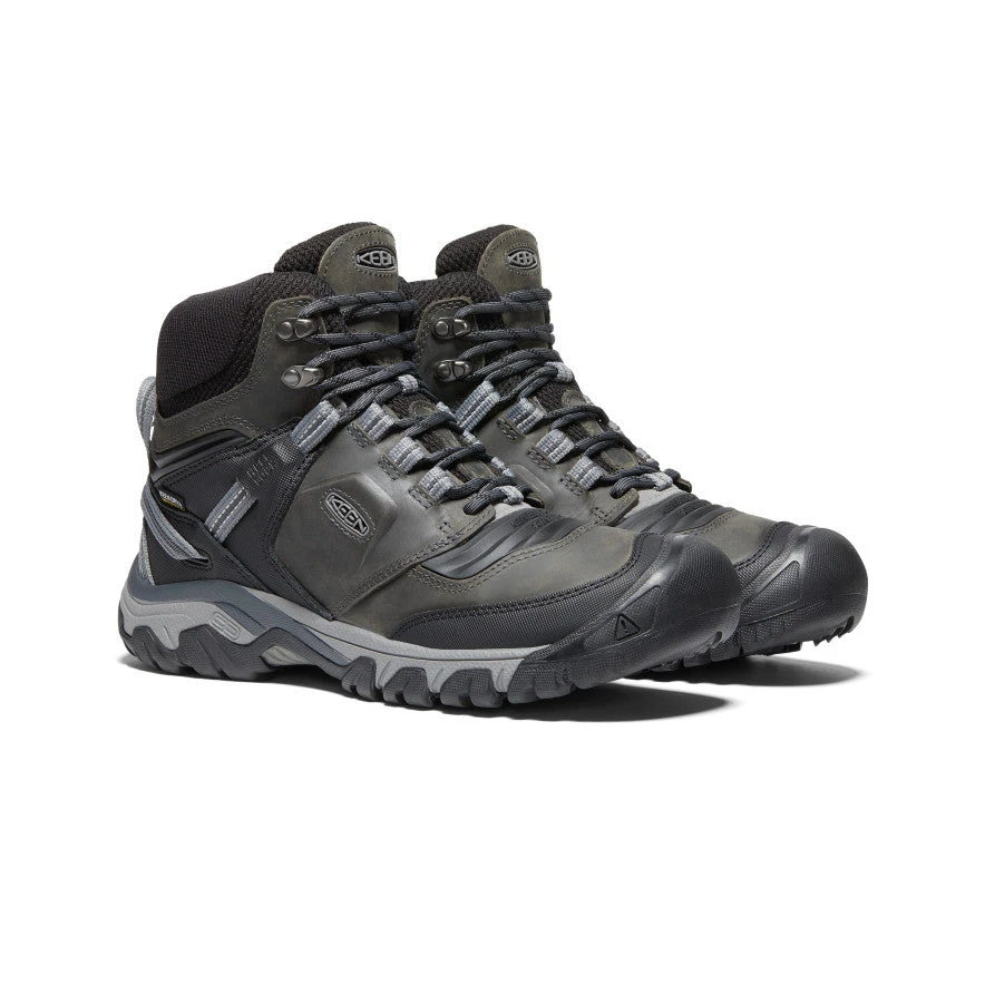 Keen Men's Ridge Flex Waterproof Boot | Magnet/Black 2 Keen Men's Ridge Flex Waterproof Boot | Magnet/Black - Image 2