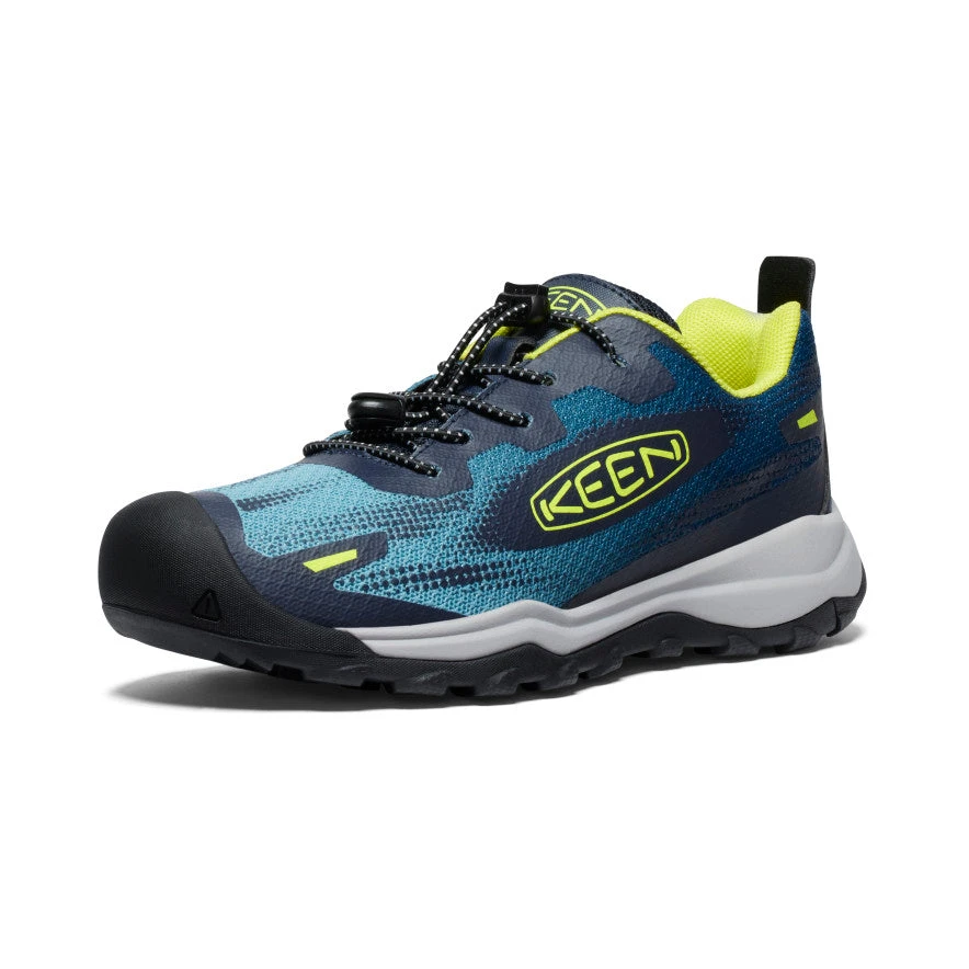 Keen Big Kids' Wanduro Speed Hiking Shoe | Legion Blue/Evening Primrose 3 Keen Big Kids' Wanduro Speed Hiking Shoe | Legion Blue/Evening Primrose - Image 3