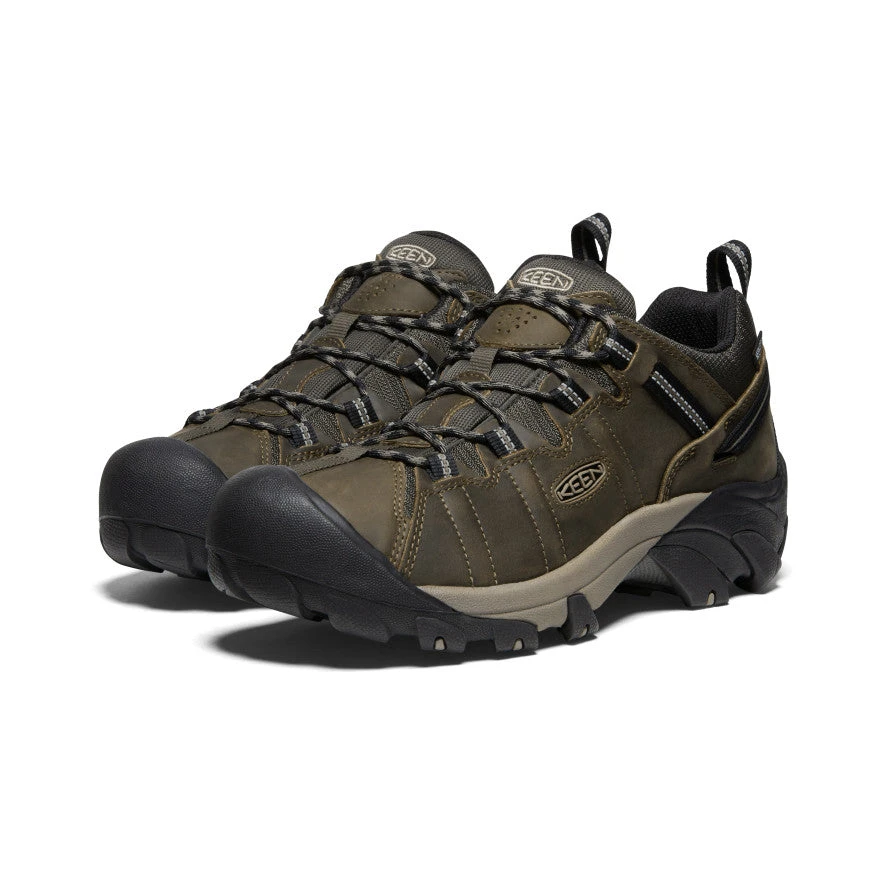 Keen Men's Targhee II Waterproof | Dark Olive/Plaza Taupe 2 Keen Men's Targhee II Waterproof | Dark Olive/Plaza Taupe - Image 2