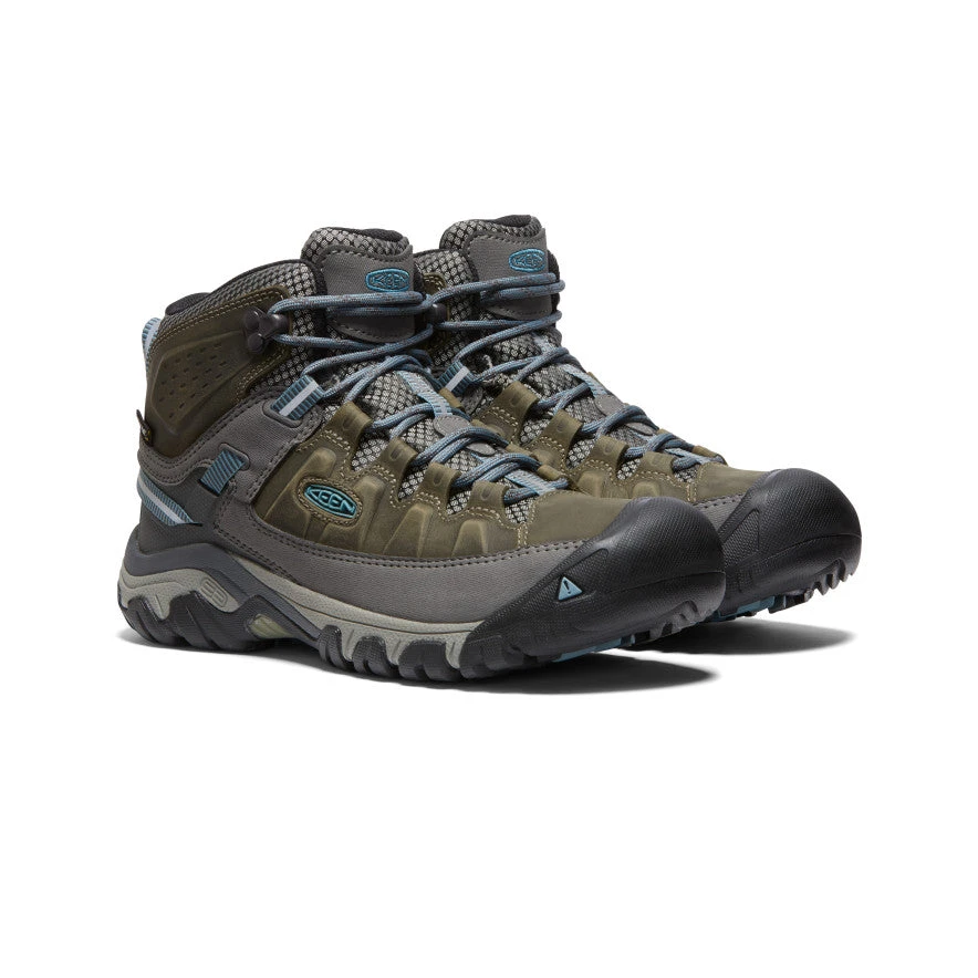 Keen Women's Targhee III Waterproof Mid | Magnet/Atlantic Blue 2 Keen Women's Targhee III Waterproof Mid | Magnet/Atlantic Blue - Image 2