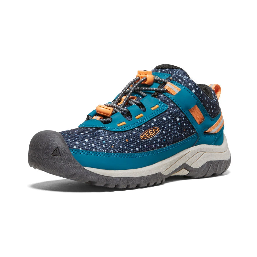 Keen Big Kids' Targhee Sport Vent Shoe | Deep Lagoon/Tangerine 3 Keen Big Kids' Targhee Sport Vent Shoe | Deep Lagoon/Tangerine - Image 3