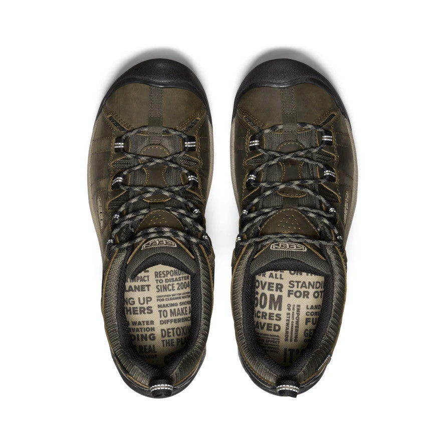 Keen Men's Targhee II Waterproof | Dark Olive/Plaza Taupe 4 Keen Men's Targhee II Waterproof | Dark Olive/Plaza Taupe - Image 4