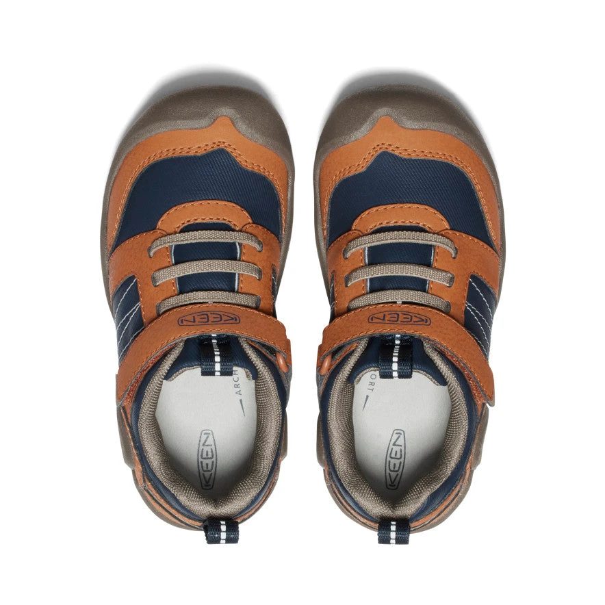 Little Kids' Knotch Peak Sneaker | KEEN Maple/Sky Captain 4 Little Kids' Knotch Peak Sneaker | KEEN Maple/Sky Captain - Image 4