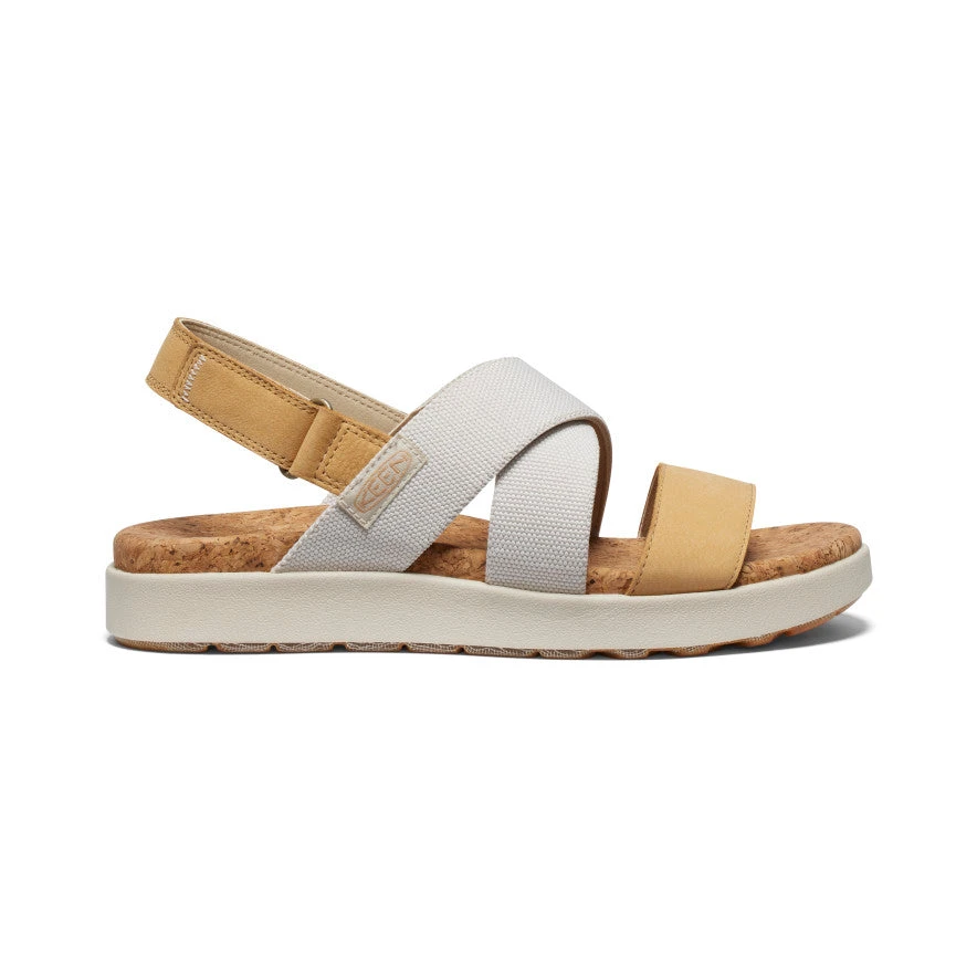 Keen Women's Elle Criss Cross Sandal | Birch/Curry 1 Keen Women's Elle Criss Cross Sandal | Birch/Curry