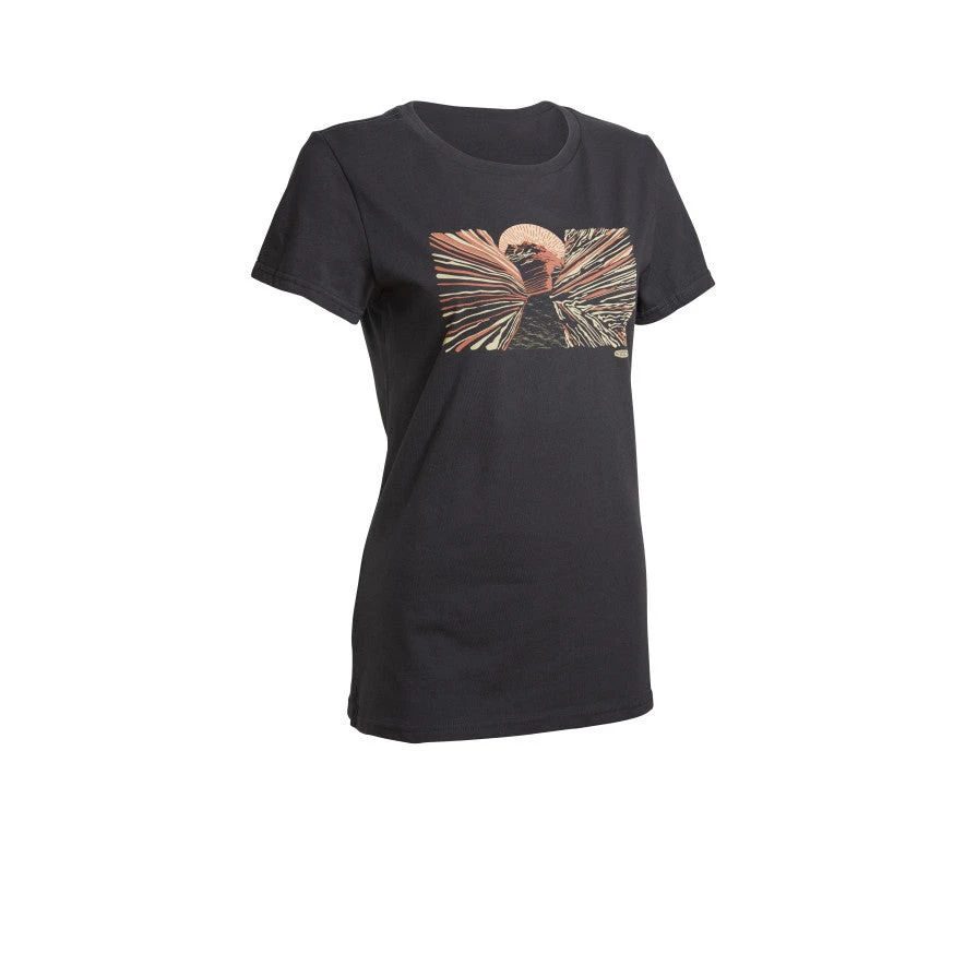 Keen Women's Slot Canyon Tee | Black 1 Keen Women's Slot Canyon Tee | Black