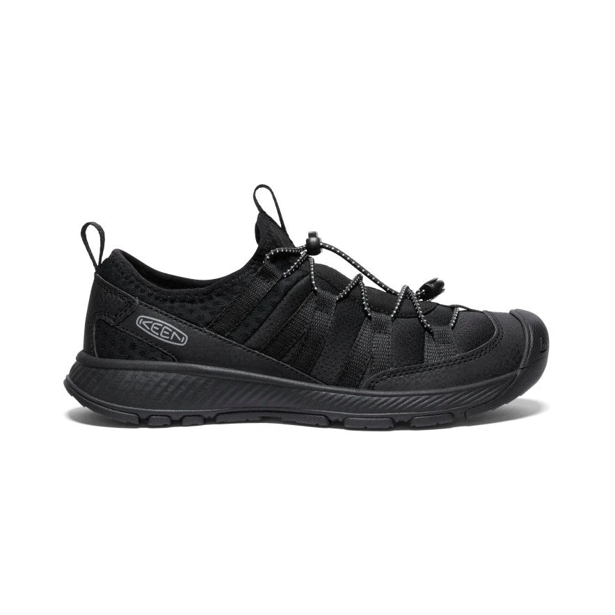 Keen Big Kids' Motozoa Sneaker | Black/Black 1 Keen Big Kids' Motozoa Sneaker | Black/Black